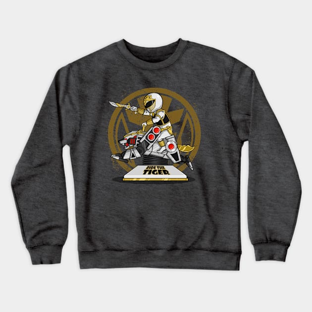 Kiddie Tiger Ride Crewneck Sweatshirt by sk8rDan